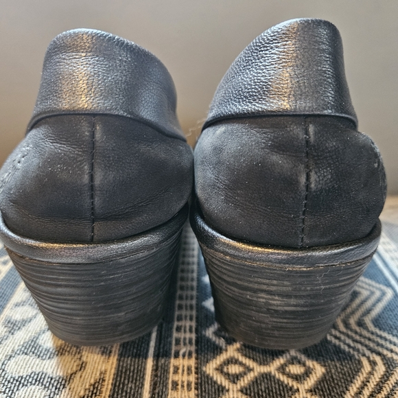 Fly London black leather wedges - Picture 7 of 9